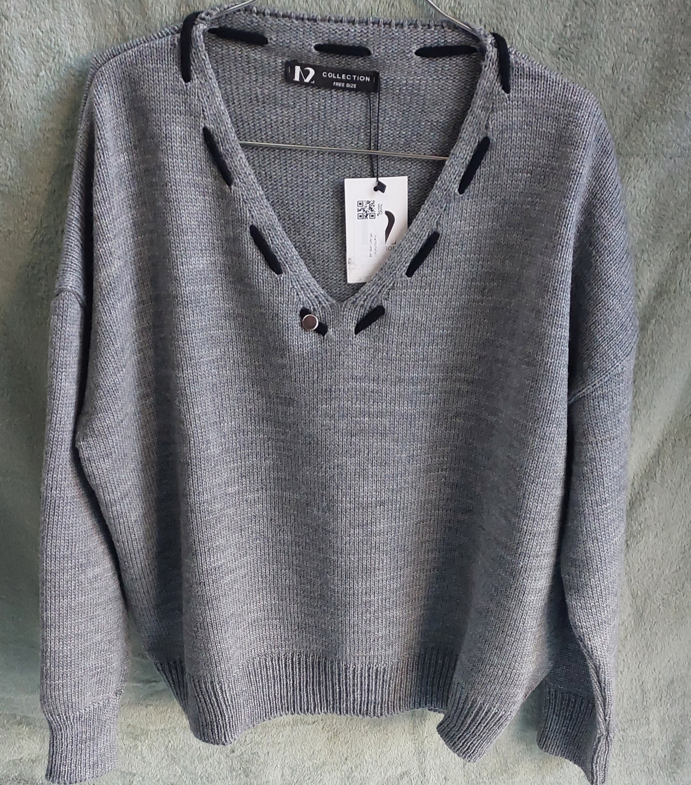 بلوز بافت زنانه برند M2